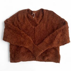 Free People Cropped Sweater